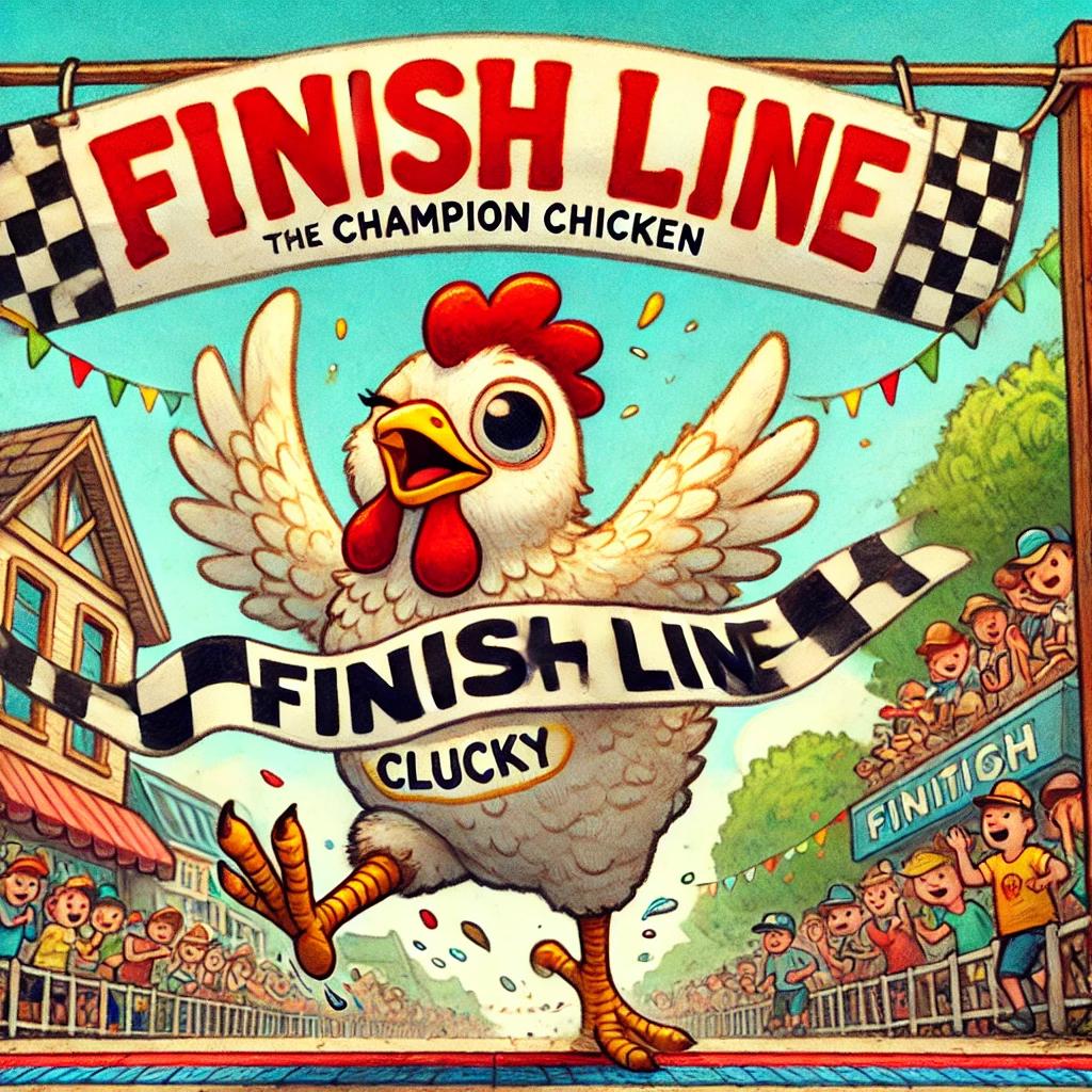 The Unexpected Champion: A Chicken Wins the Marathon!